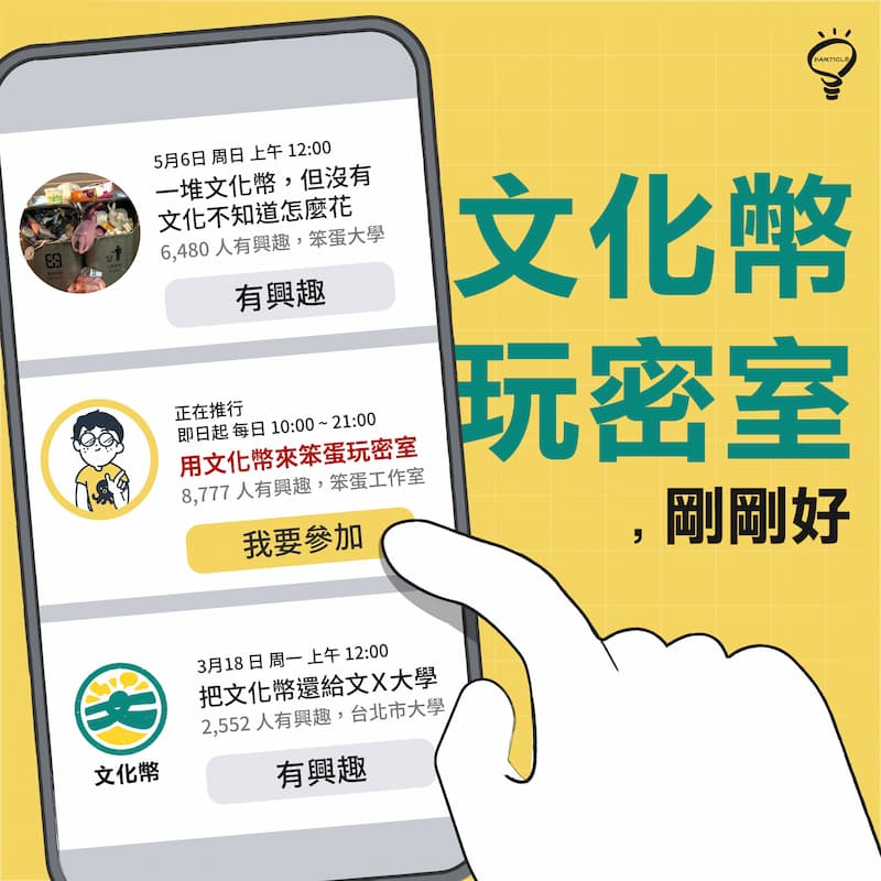 文化幣 玩密室 笨蛋工作室